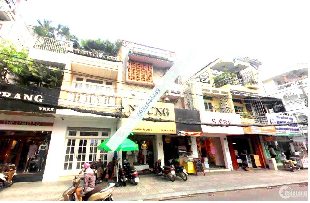 Bán Nhà bán nhà 37 - 39 - 41 Nguyễn Hữu Cầu, P Tân Định, Quận 1, 215m2, 95 tỷ -