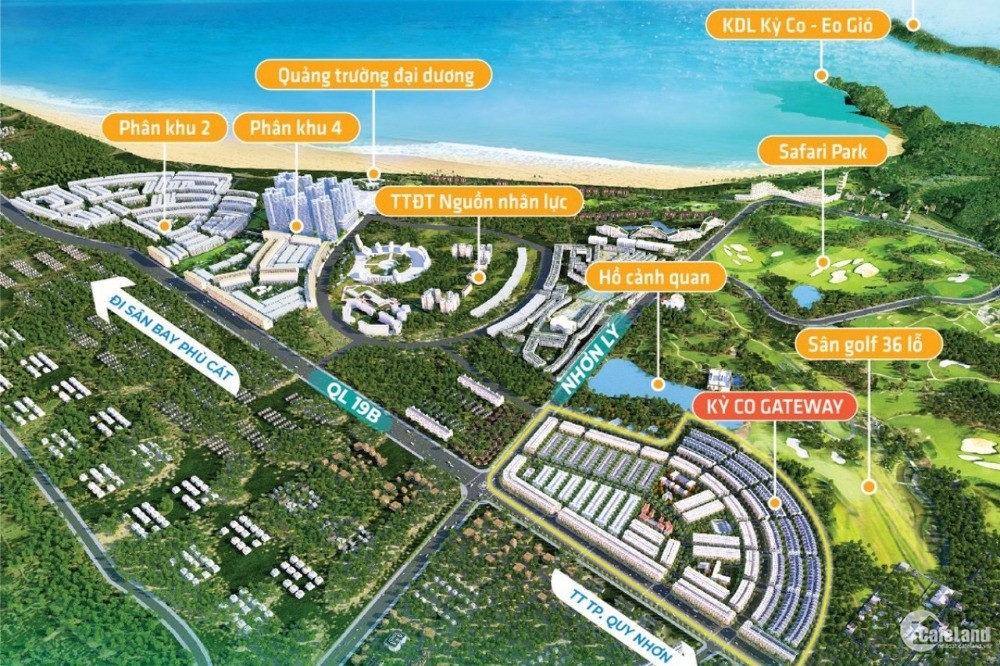50 triệu đồng để đăng ký giữ chỗ 1 lô đất nền ven biển tại Nhơn Hội New City.