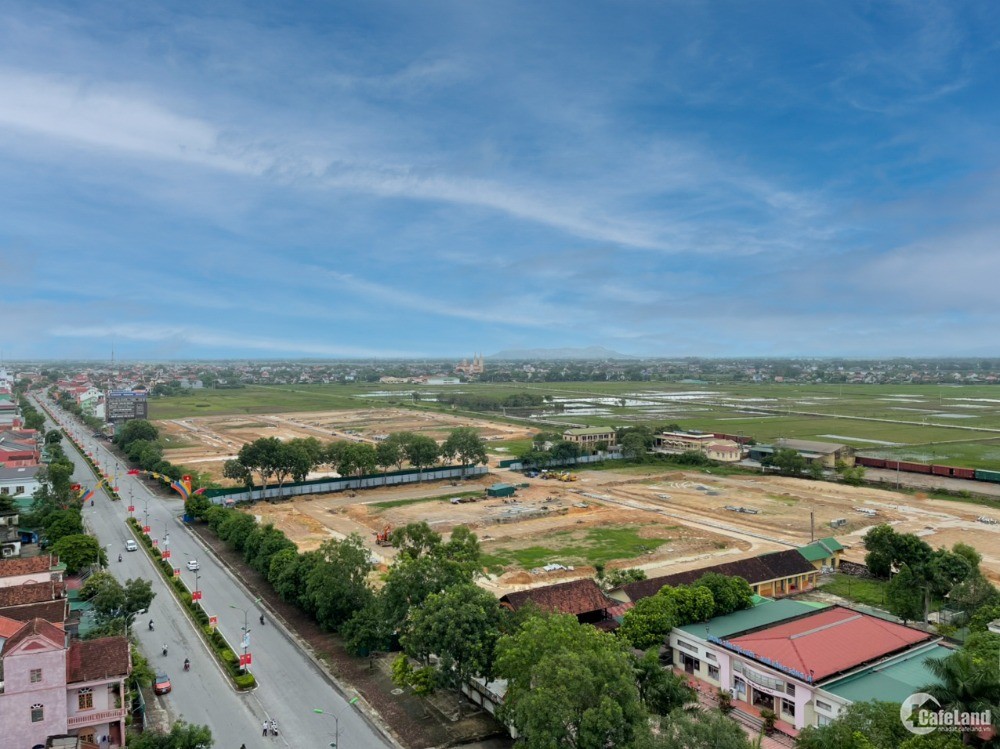 Lần đầu tiên ra mắt 250 lô đất nền dự án KĐT mới trung tâm thị trấn Đức Thọ