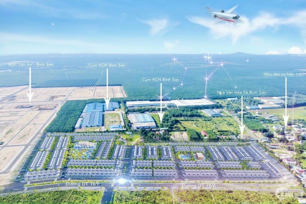 Ra mắt thị trường dự án STC Long Thành, nằm cạnh sân khu TĐC Bình Sớn - Lộc an.