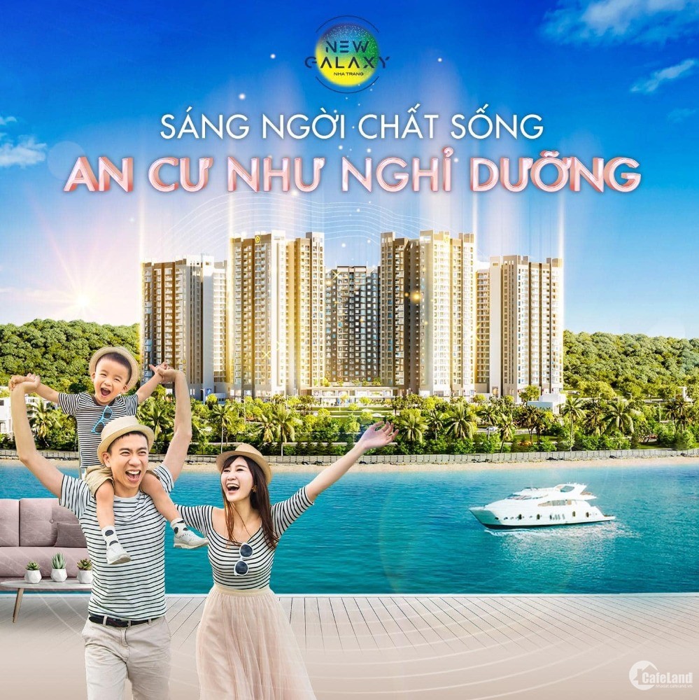 Booking căn hộ biển trong khu đô thị An Viên, Nha Trang chỉ 50tr/căn