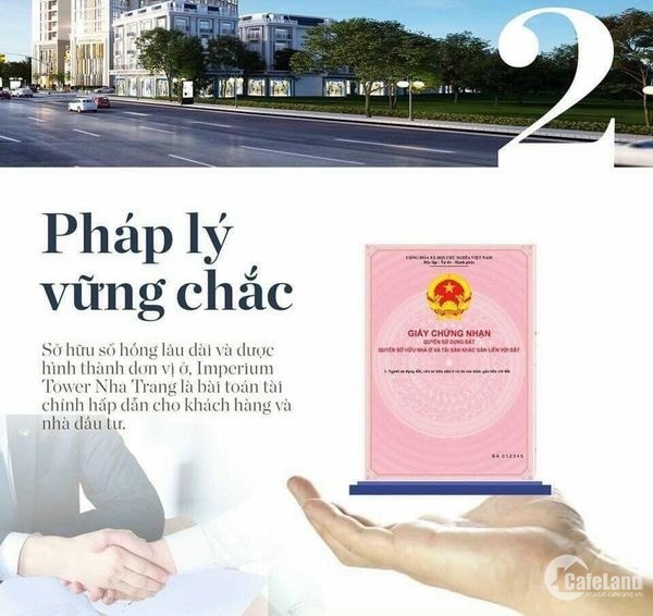 Sở hữu ngay căn hộ cao cấp Imperium Town-   Căn hộ Biển đẹp nhất Vịnh Nha Trang