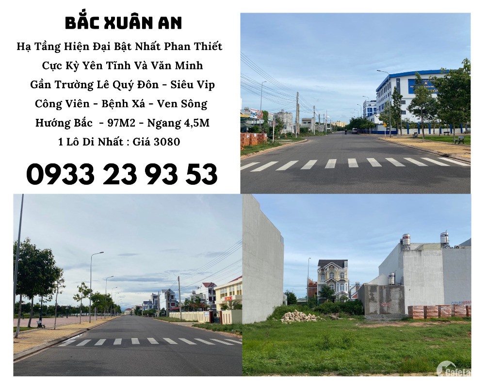 KDC  Băc Xuân An - Hạ Tầng Bậc Nhất Phan Thiết _0933239353