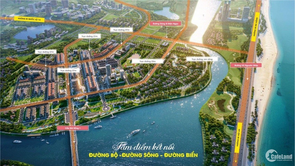 Bán đất nền Quảng Nam - 5 Suất Ngoại Giao Ven Sông Cổ Cò - 0905483901