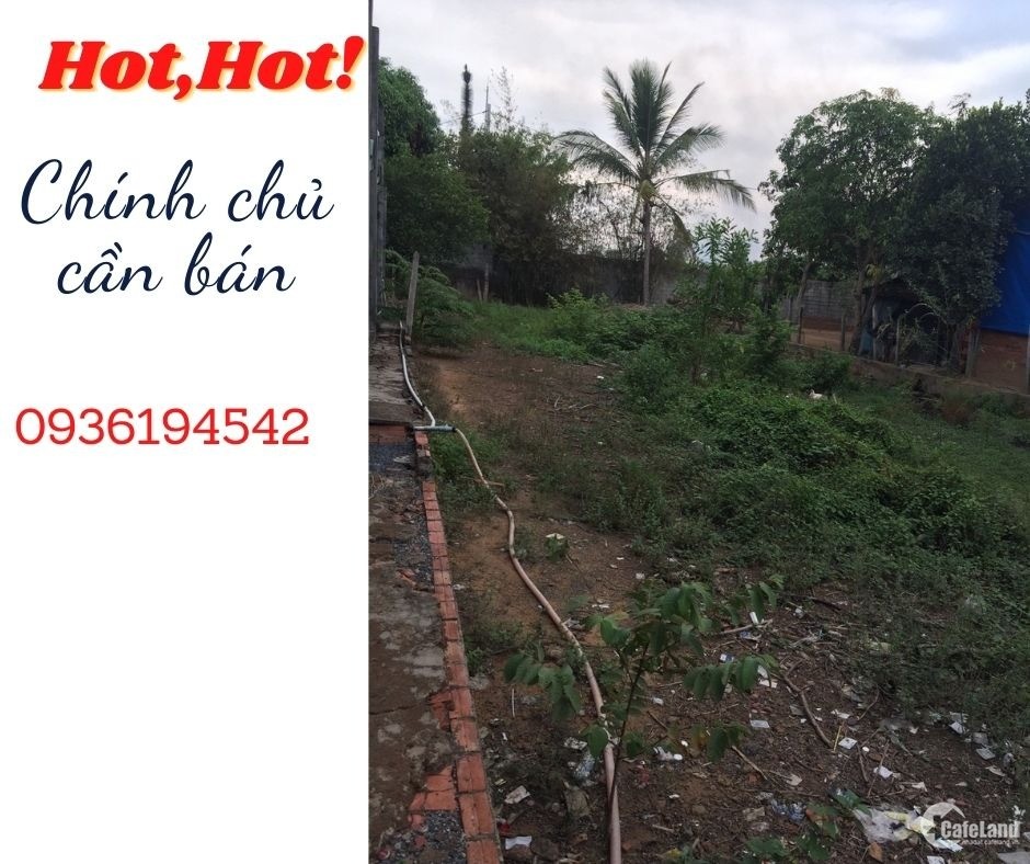 ĐẤT ĐẸP - CHÍNH CHỦ - CỦ CHI HCM - CẦN BÁN - LH: 0936194542