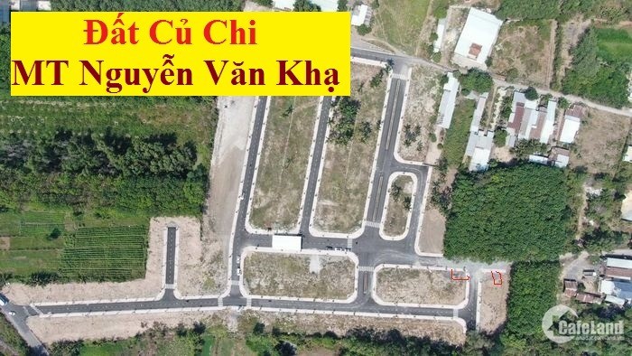 Đất MT đường Nguyễn Văn Khạ. Sau lưng KCN Tây Bắc, bến xe Củ Chi. Sổ riêng.