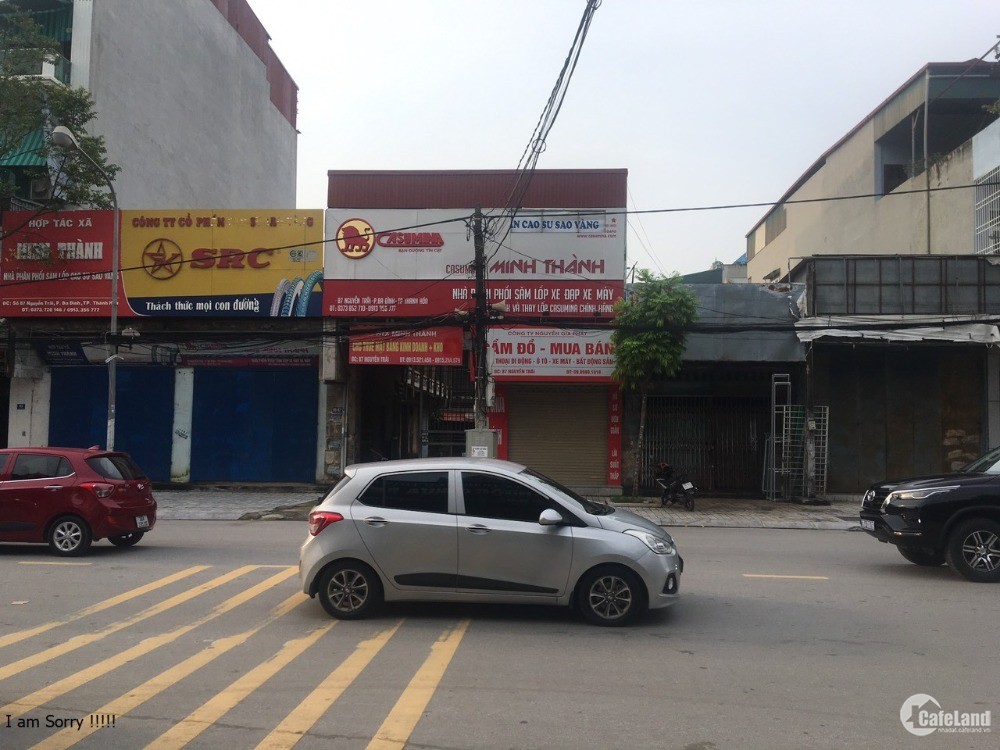 Cần bán lô đất mặt tiền đường Nguyễn Trãi, TP Thanh Hóa ( trên trục QL 45, Cách