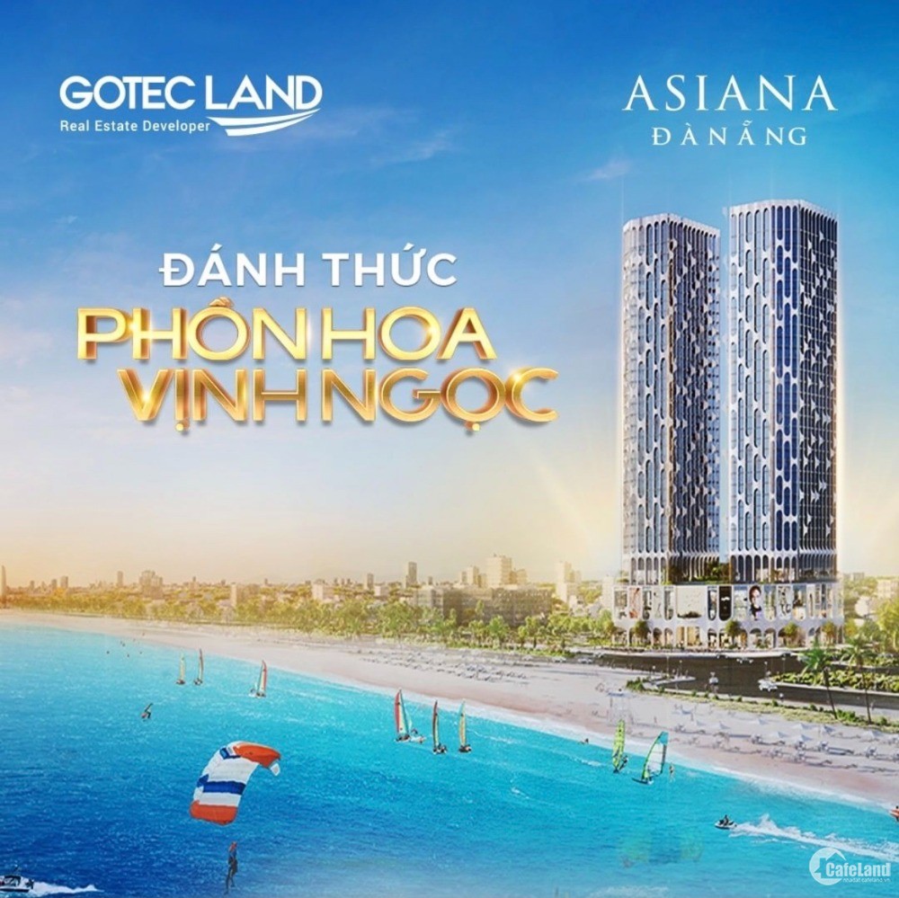 Chính thức ra mắt căn hộ cao cấp 5* 99% căn view trực diện biển Asiana Đà Nẵng
