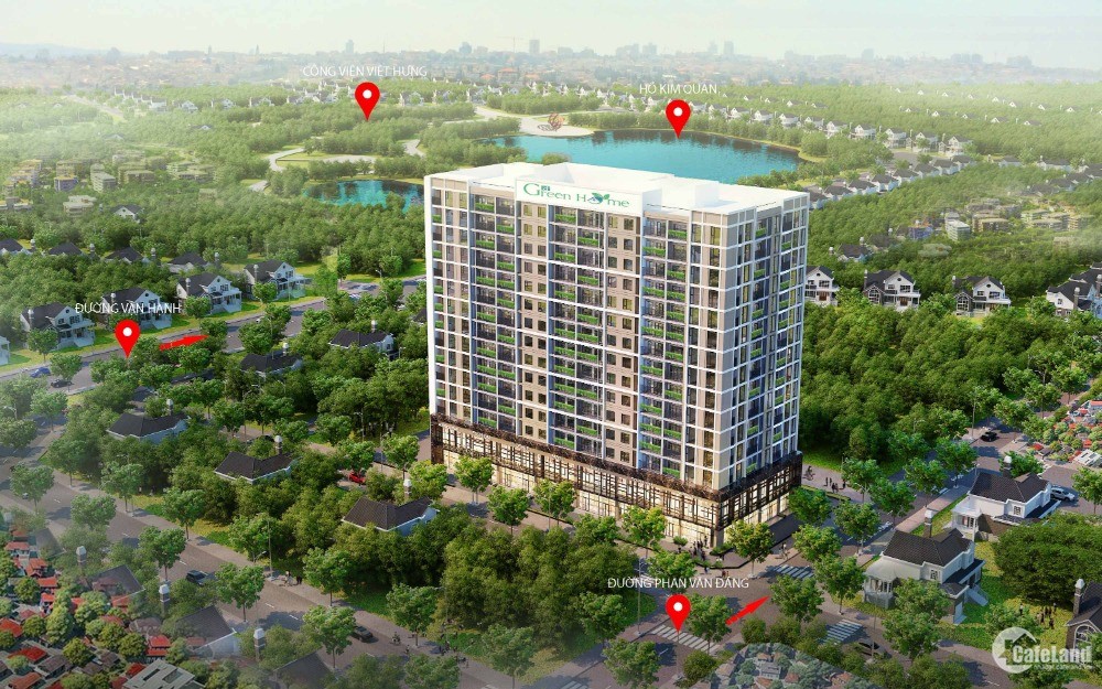 Mở bán quỹ căn hộ xanh dự án Phương Đông Green Home tại Việt Hưng.
