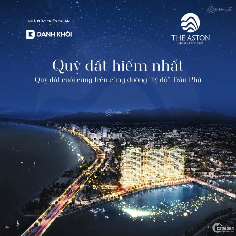 CĂN HỘ CAO CẤP THE ASTON - SỞ HỮU LÂU DÀI - 2 VIEW BIỂN VÀ SÔNG TẠI NHA TRANG