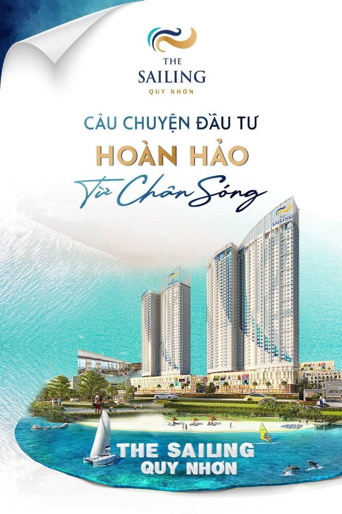 Căn Hộ Nghỉ Dưỡng The Sailing Ngay Quảng trường Biển Quy Nhơn - 0965.268.349