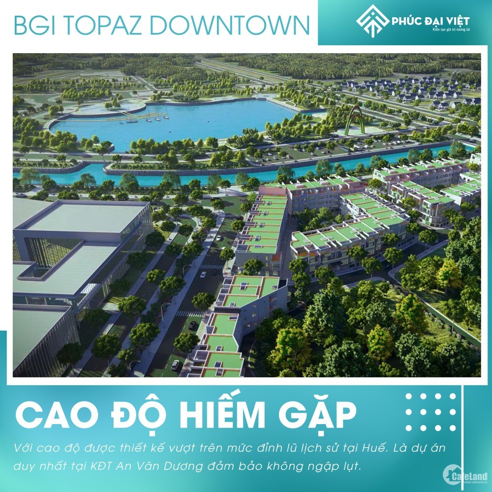 Dự án BGI Topaz Downtown mới ra mắt GĐ1 khả năng đầu tư sinh lời cao