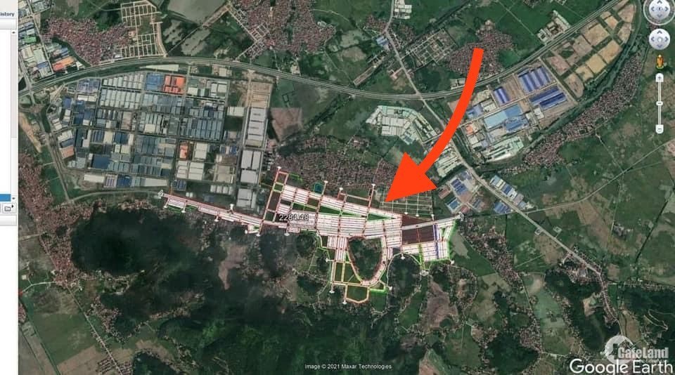 Bán đất đẹp giáp KCN Vân Trung, giáp nhà máy Luxshare, Apple chỉ 1,6 tỷ/lô
