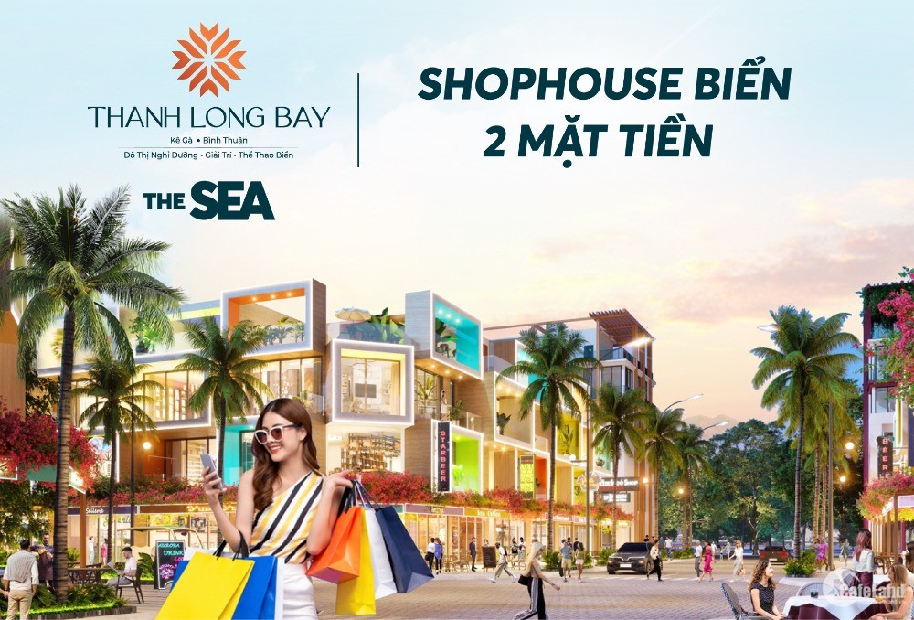 Sở hữu vĩnh viễn nhà phố shophouse hai mặt tiền ven biển