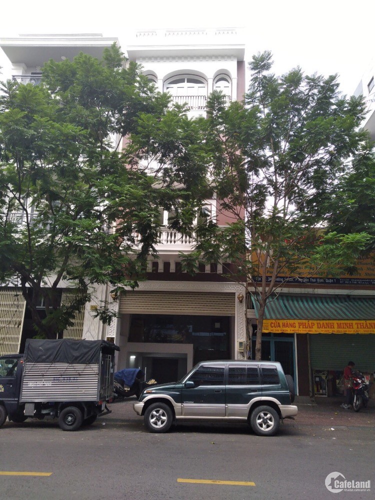 Bán nhà phường Nguyễn Thái Bình ,Diện tích 141m2 1 hầm 5 tầng ,giá tốt nhất KV