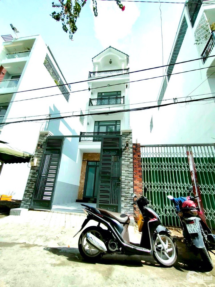 Nhà mới xây kiến trúc hiện đại, tại KDC Sài Gòn Mới đường HTP,GIÁ TỐT