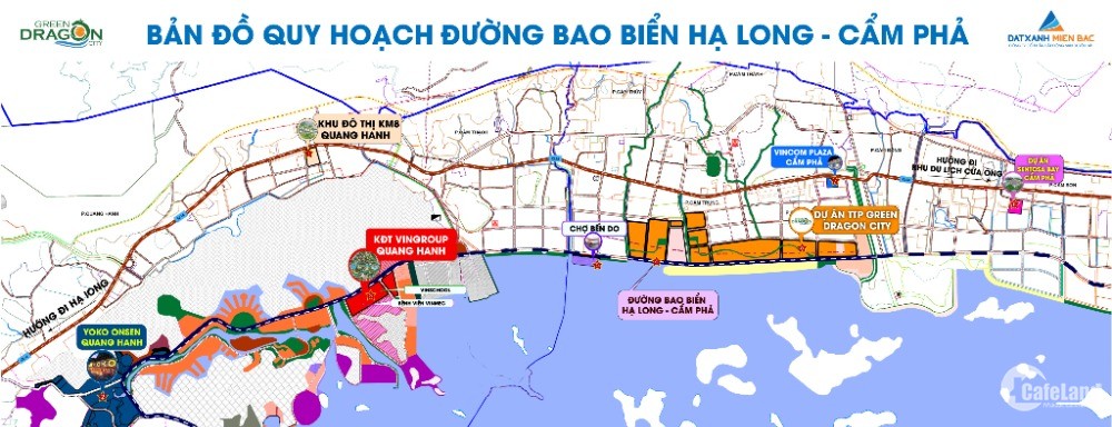 Đầu tư đất nền đường bao biển Hạ Long Cẩm Phả chỉ từ 3 tỷ đồng
