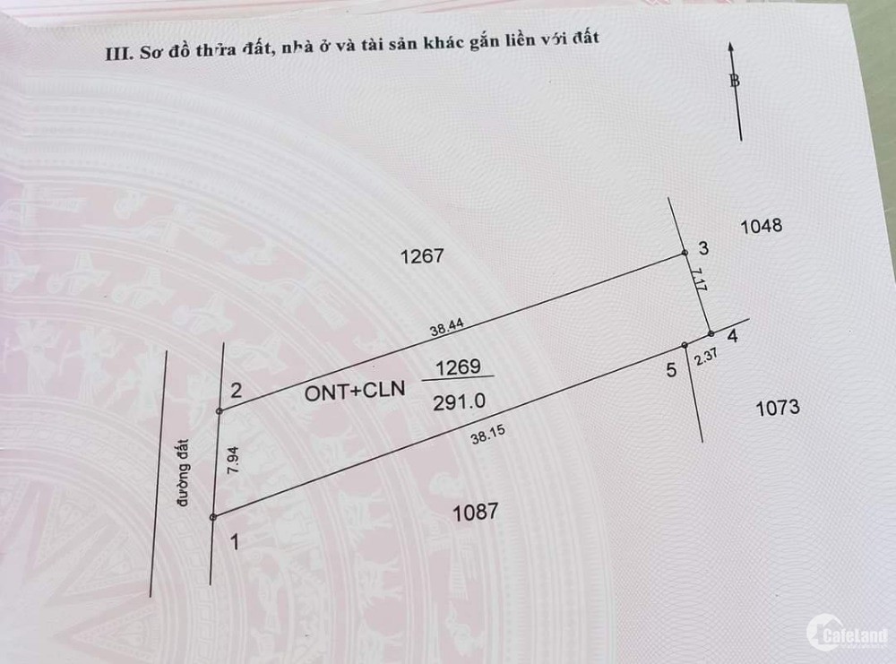 Đất thổ cư Đẹp tại Gò Dầu - Có sẵn Nhà thoáng mát và Nhà Xe rộng rãi