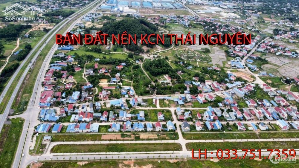 Siêu phẩm đất nền Khu Công Nghiệp Thái Nguyên