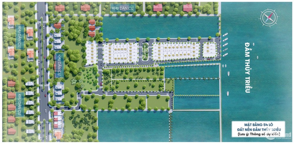 Bán đất nền mặt đầm thủy triều Cam Lâm, giá tốt nhất cho nhà đầu tư