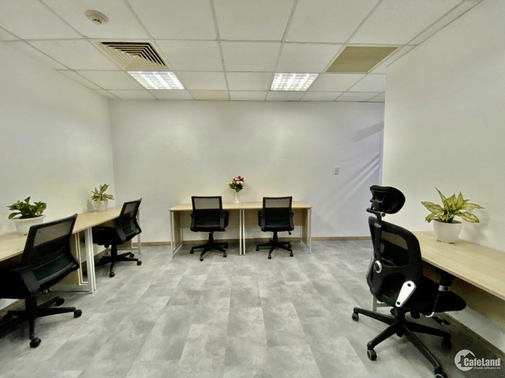 5S Office - Cho Thuê VPTG 17m2 7-8 chỗ Q1 - View Sông Sg giá chỉ 22tr - Giảm 30%