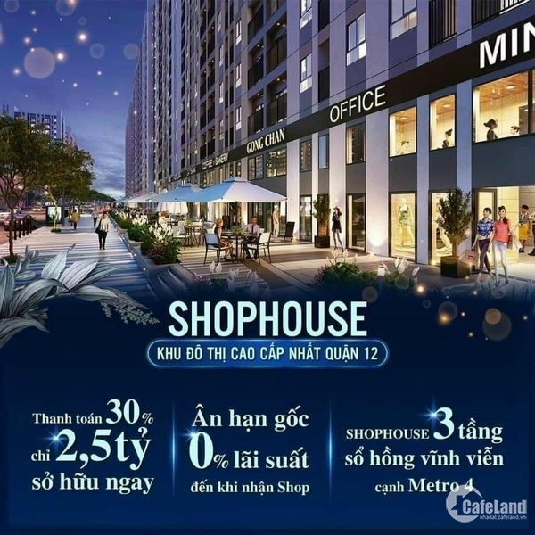 Tầm nhìn 3 - 5 năm - ẵm cả kho tiền. Shophouse Picityhighpark