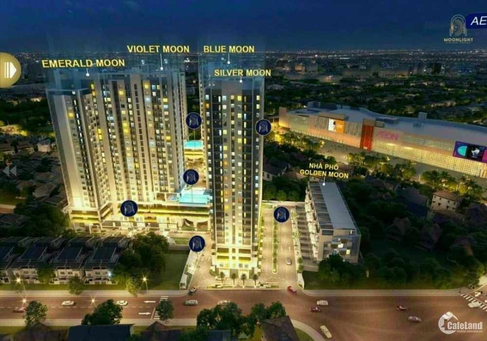 căn hộ moonlight centre point Tên lửa giảm ngay chỉ còn 1 tỷ 5 căn ngay Aeonl