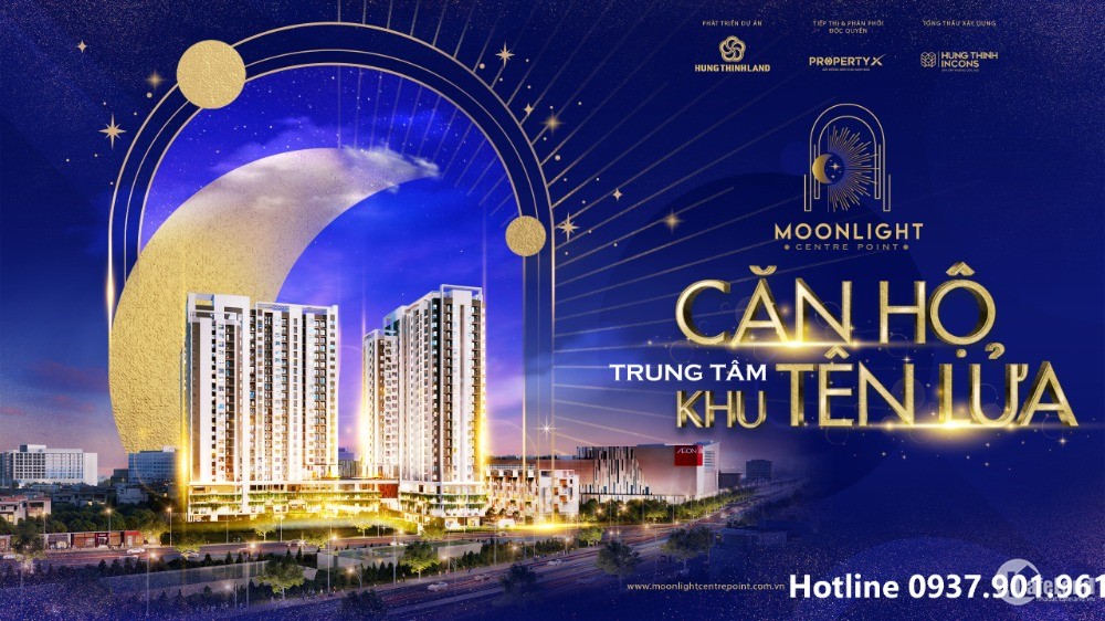 Hưng Thịnh mở bán căn hộ mặt tiền Tên Lửa, Moonlight Centre Point thanh toán