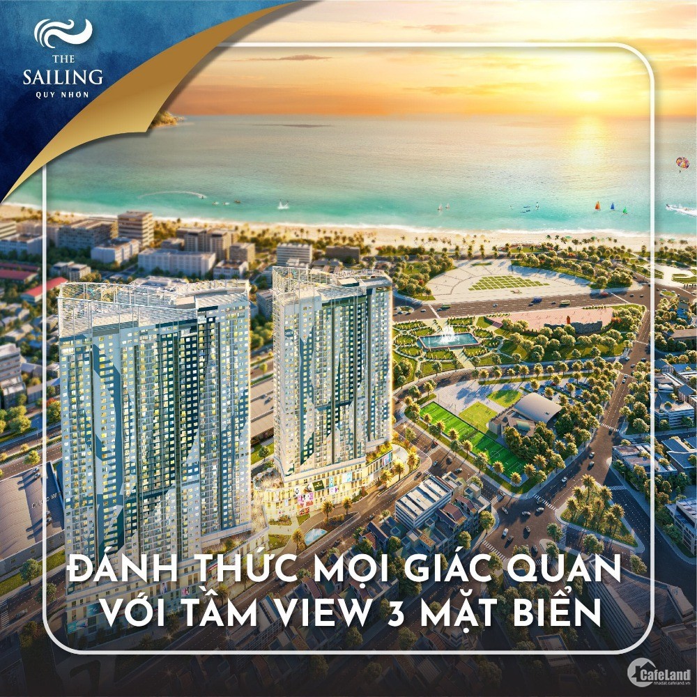 Căn hộ cao cấp nằm trong trung tâm Quy Nhơn -  view biển -  sở hữu lâu dài