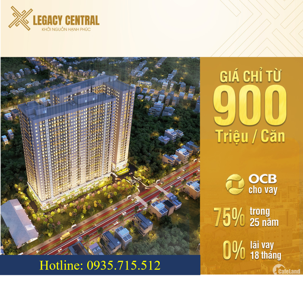 Bán căn hộ cao cấp trả góp chỉ từ 7tr/tháng tại trung tâm TP Thuận An.