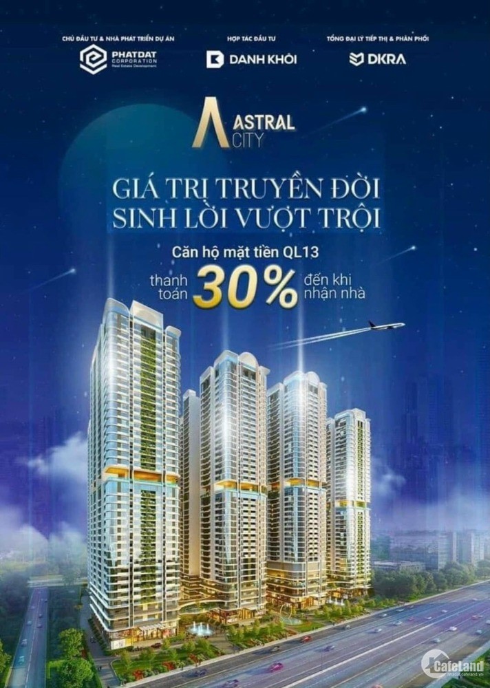 Phức hợp Thương mại dịch vụ cao cấp Astral city - Đưa bạn đến những vì sao