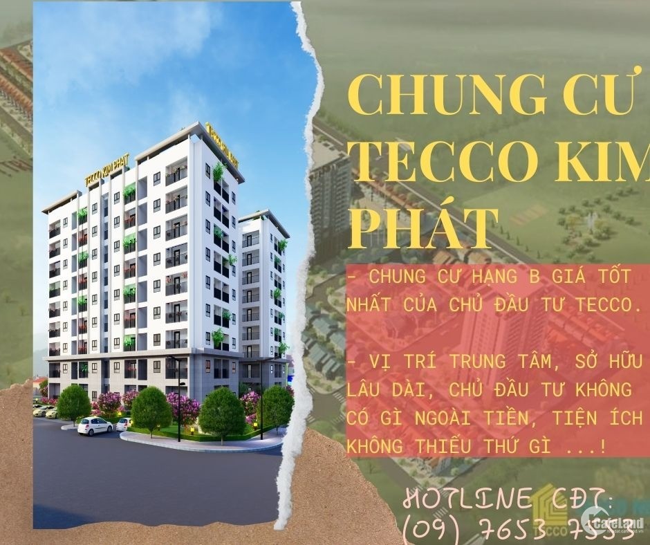 Bán độc quyền căn hộ chung cư Tecco Kim Phát – ngay Trung tâm Bắc Vinh