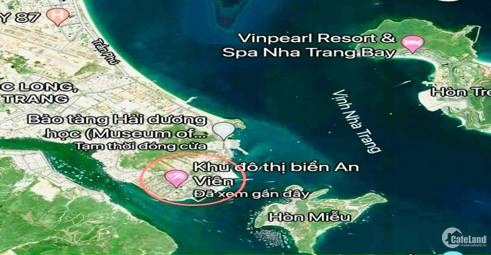 Biệt thự cao cấp KĐT An Viên cách biển chỉ 100m view biển trung tâm Tp.Nha Trang