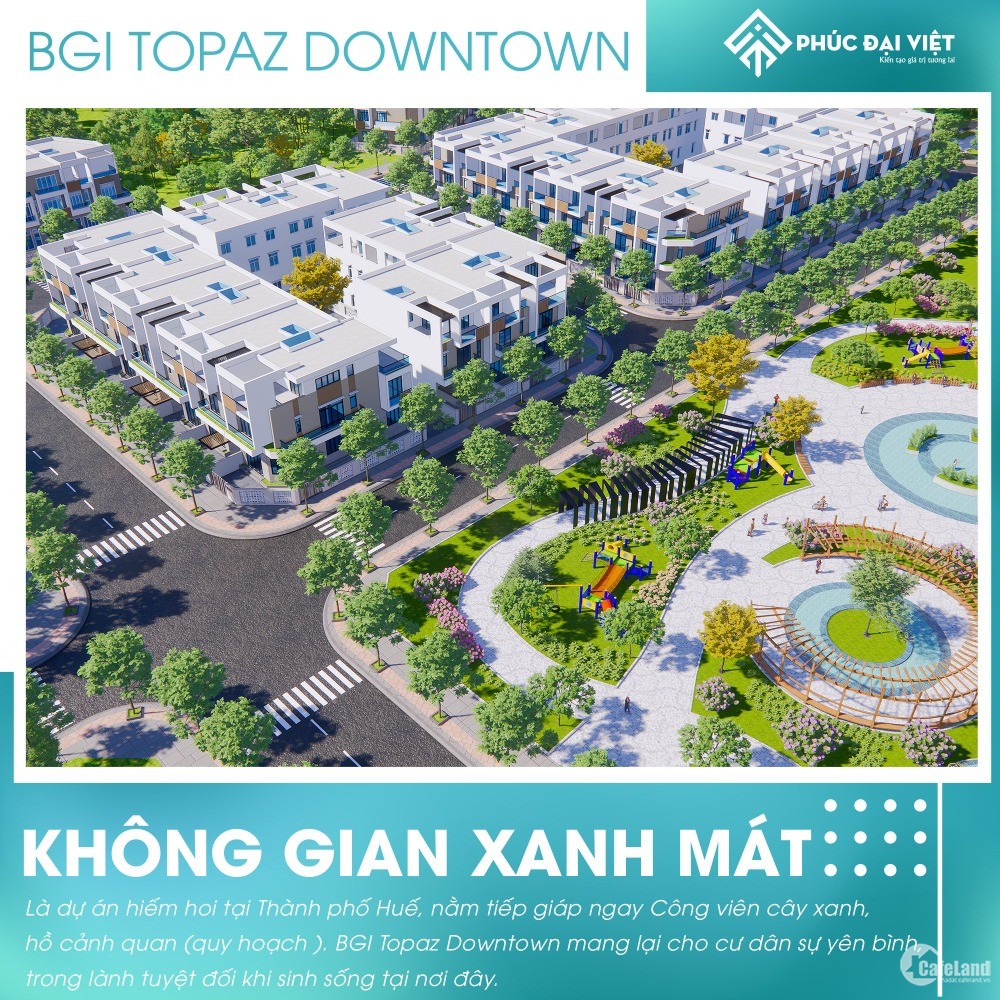 Dự án BGI Topaz Downtown - Khu đô thị đáng sống và đầu tư GĐ1