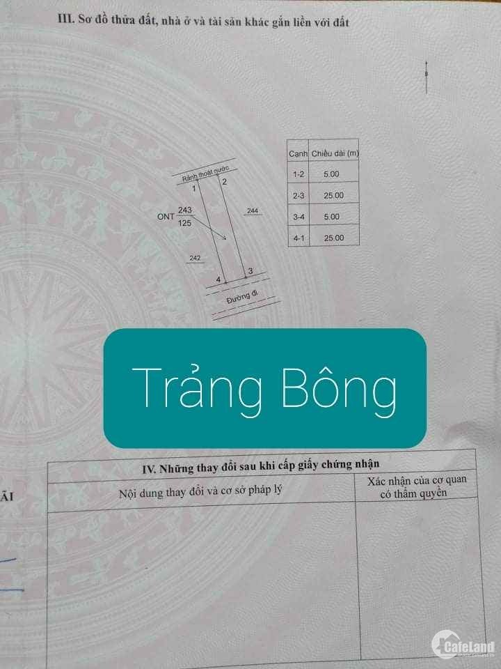 --Bán nhanh lô đất khu tái định cư Bình Trị.Đối diện ủy ban xã,gần chợ gần trườn