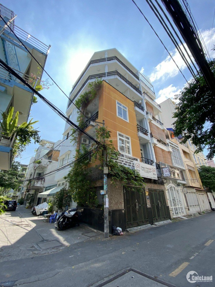 Bán căn nhà góc 2 mặt tiền Cư xá Đô Thành, Q.3, nhà 5 tầng, 6.7x10.3m, giá 35 tỷ