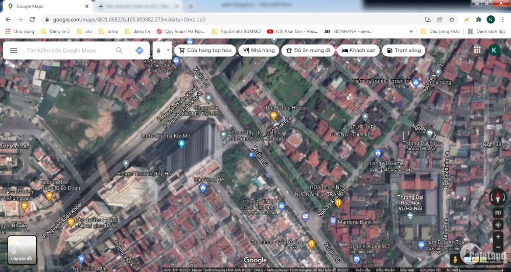 Bán nhà mặt phố Xuân La, DT 130m2, mặt tiền 12m, giá 20 tỷ. LH 0974032663.