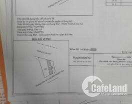 CHÍNH CHỦ BÁN LÔ ĐẤT 2 MẶT TIỀN DT 108M2 CHỈ 2.5 TỶ CẦN ĐƯỚC LONG AN LH 09026301