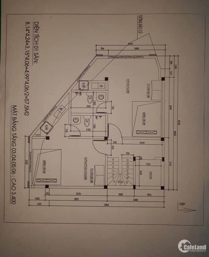 Bán đất TT Hà Đông - gần Chợ, Trường, đường Bà Triệu - Hà Đông. 3.29 tỷ