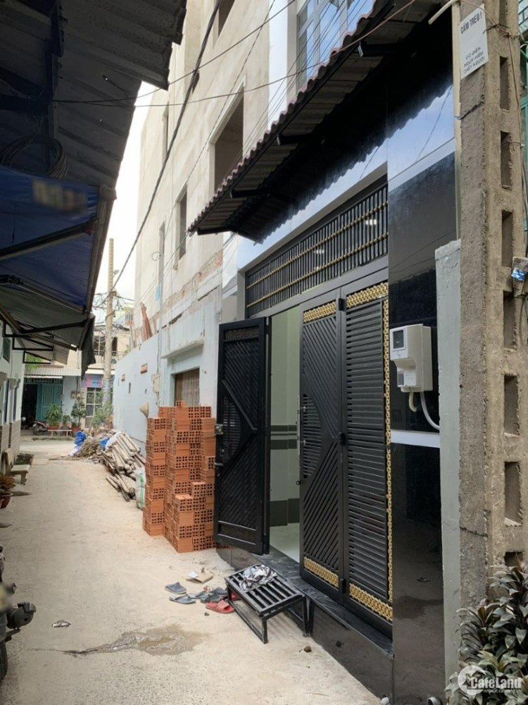 Bán nhà Tân Phú - hẻm thông 2 MT -ngay chợ vải- TL