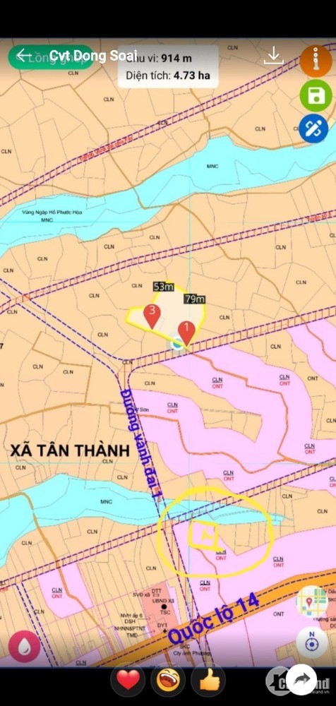 Bán gấp đất nền xã Tân Thành, giá rẻ hơn thị trường 500tr/lô, sổ có sẵn, 50m2tc