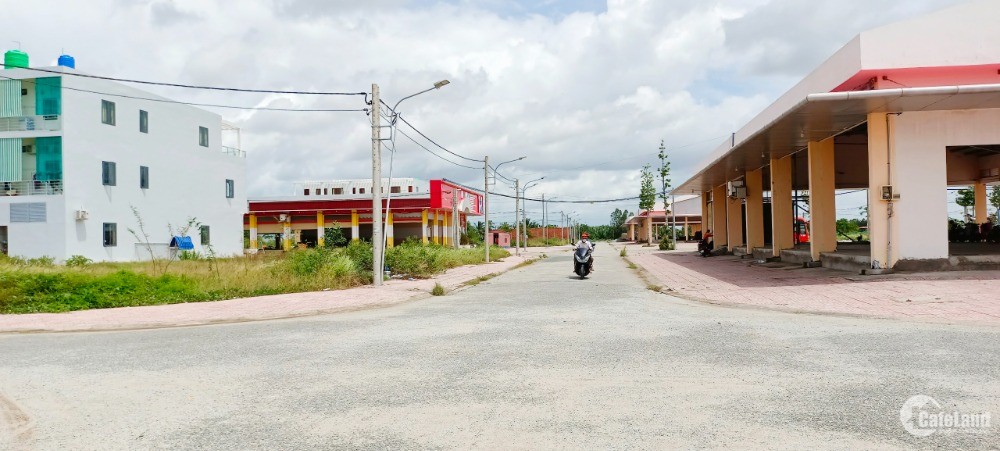 Bán đất nền mặt tiền chợ mới thị trấn Thạnh Phú