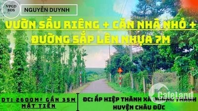 Bán Lô Đất | Vườn Sầu Riêng| Tại Xã Quảng Thành