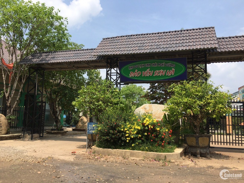 Về quê kinh doanh quán ăn, cần bán gấp 540m2 đất gần KDL Đảo Yến Sơn Hà xây nhà