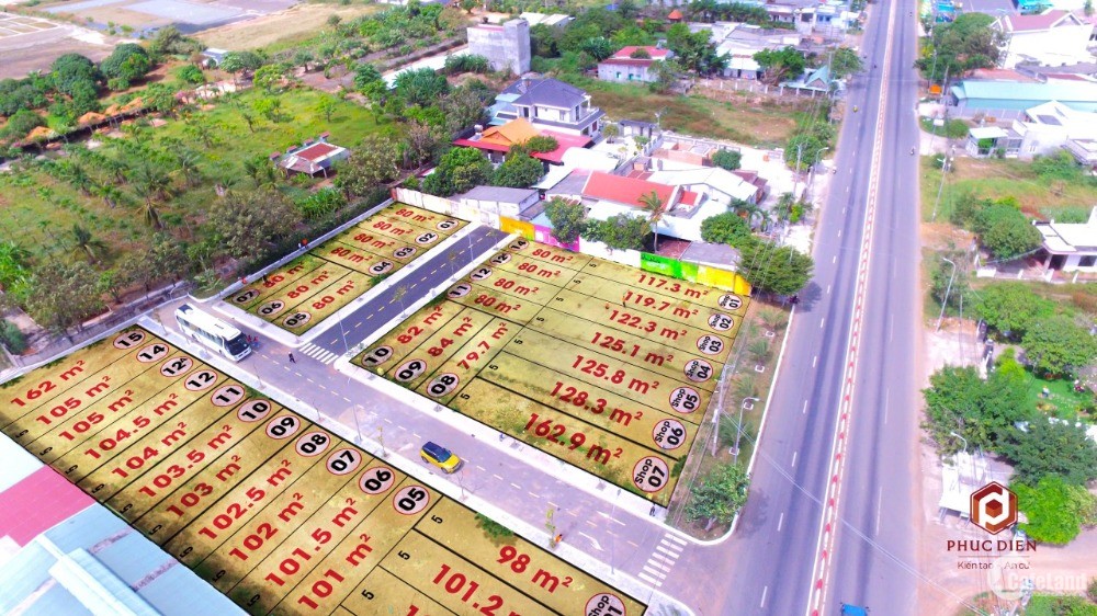 Bán gấp nền mặt tiền tỉnh lộ 44A, thị trấn Long Điền, giá 3,07 tỷ/ nền, 125m2