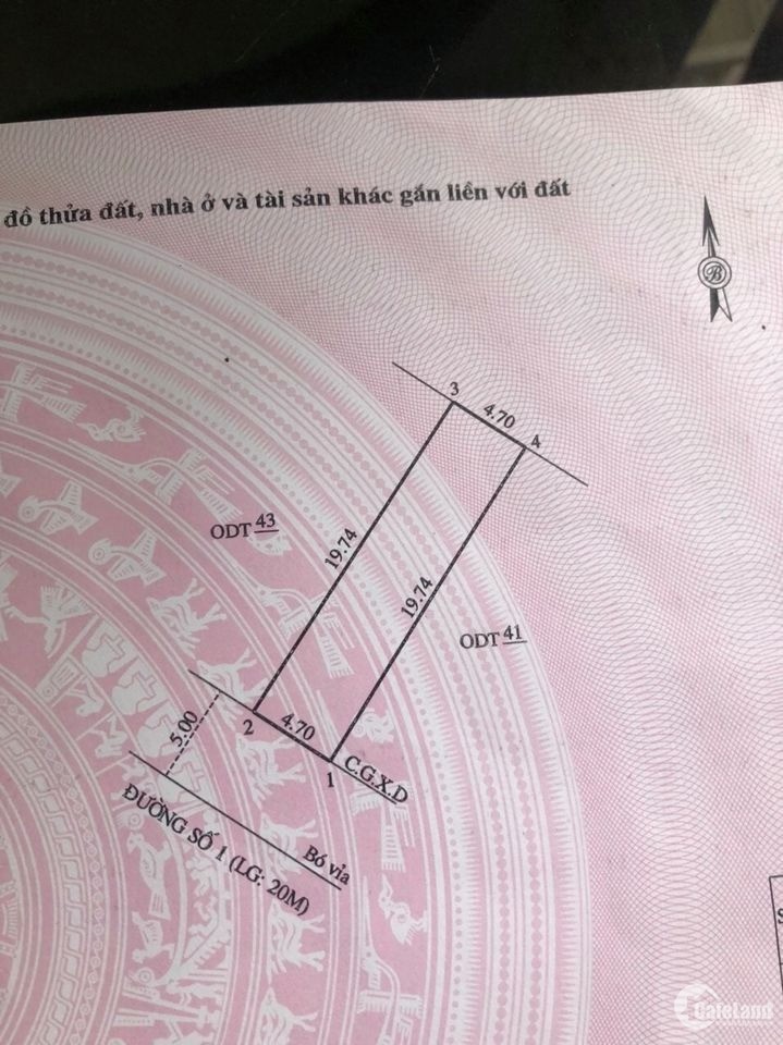 Cần Bán lô đất mặt tiền - Khu bắc hà thanh Đường D1 vị trí hot cho nhà đầu tư