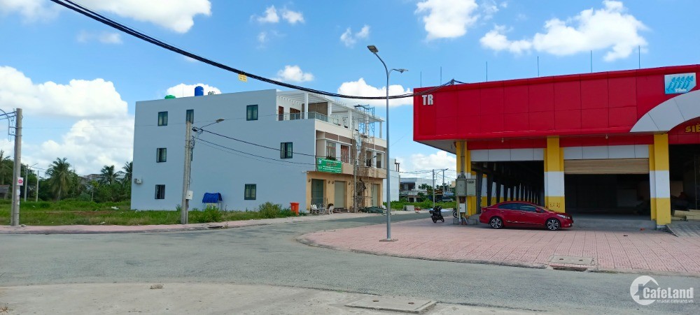 Đất nền mặt tiền trường học Thị trấn Thạnh Phú Bến Tre