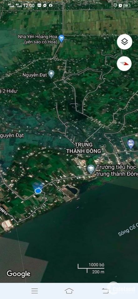 tỉnh lộ 907 đoạn qua xã Trung Thành Đông- Vũng Liêm- Vĩnh Long.