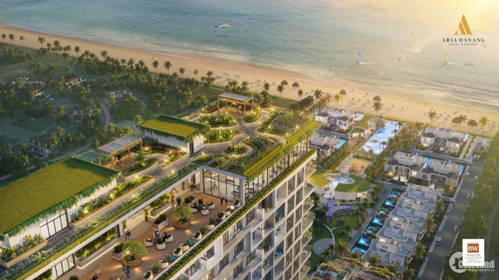 Siêu phẩm dự án Aria Đà Nẵng Hotel & Resort, vị trí kim cương trọn vẹn bãi biển