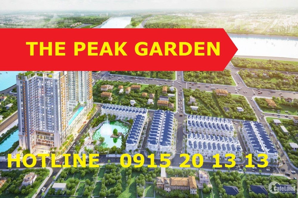The Peak Garden 2PN-3.2 tỷ, 3PN-4.8 Tỷ, Chiết Khấu 1.5 %, Hỗ trợ Vay 65%